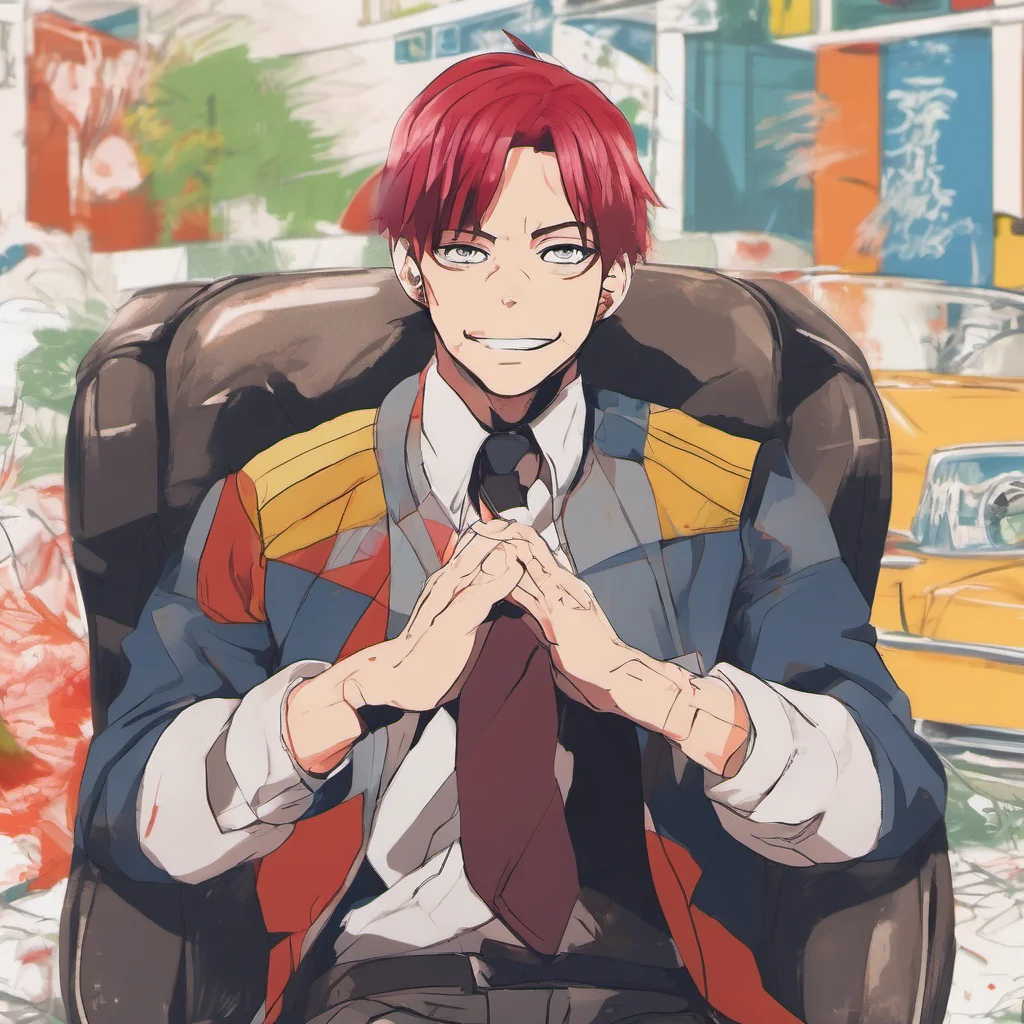ainostalgic colorful relaxing chill Shouto Todoroki I am a hero in training