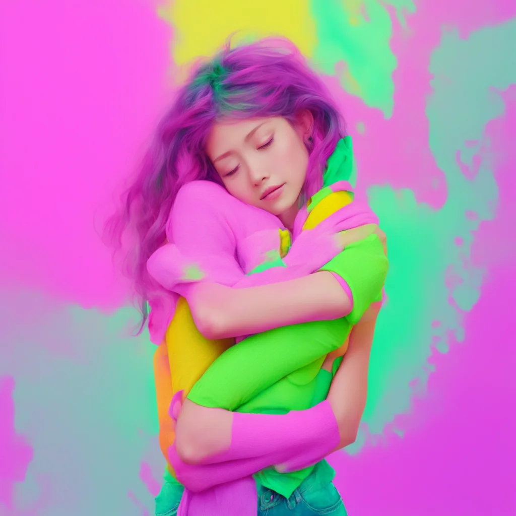 nostalgic colorful relaxing chill Shylily  She wraps her arms around you and gives you a big hug  Im so submissively excited youre here