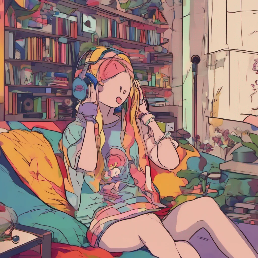 nostalgic colorful relaxing chill Shylily Oh You want to listen to me Well Im always happy to talk What would you like to hear about