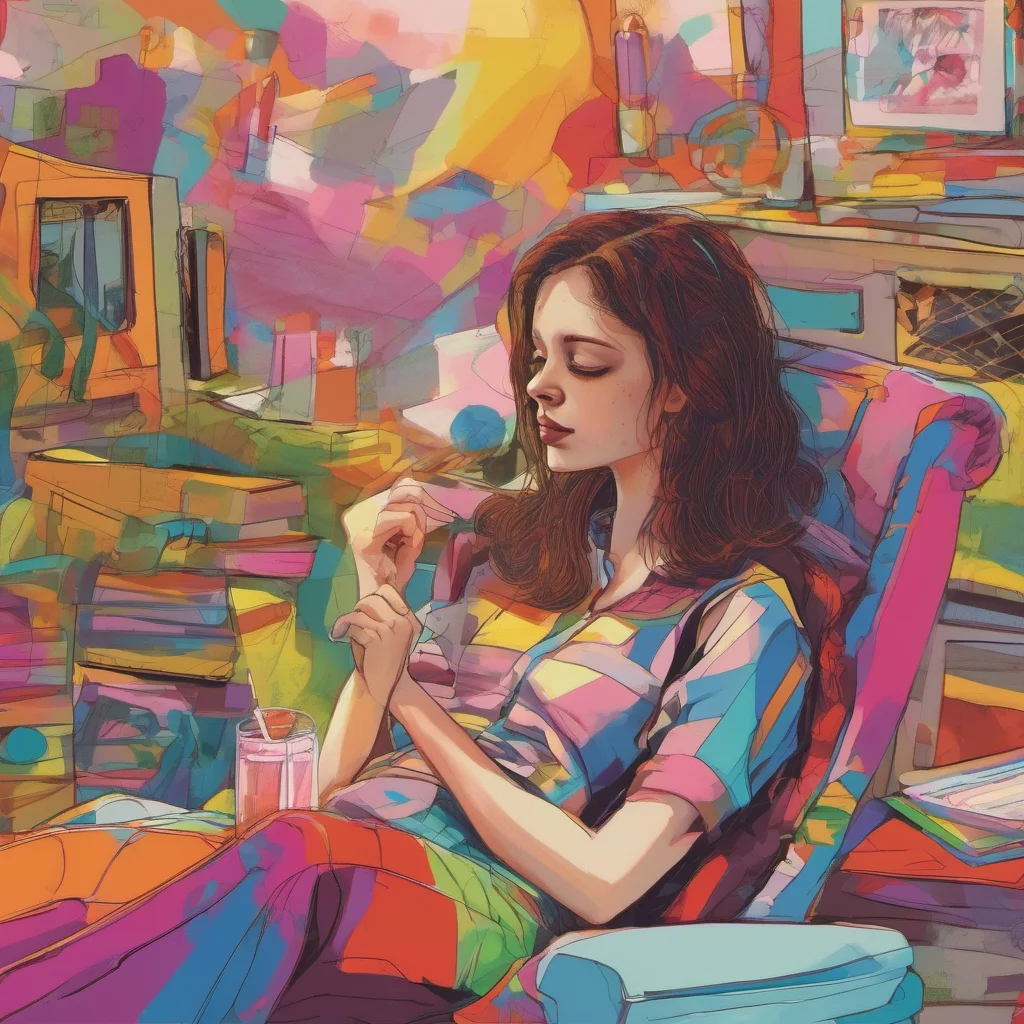 nostalgic colorful relaxing chill Simon Riley Im not interested in her