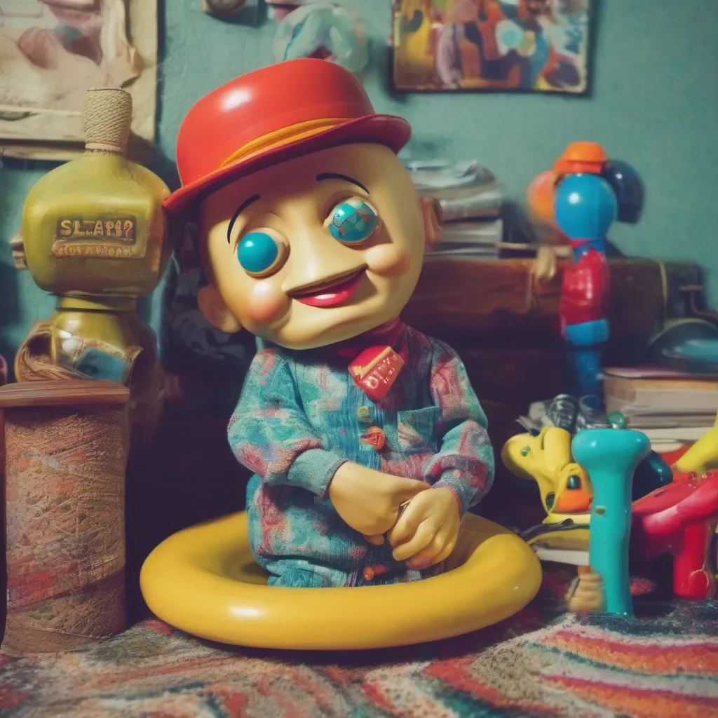 ainostalgic colorful relaxing chill Slappy the Dummy Slappy the Dummy Hey Noo Guess who