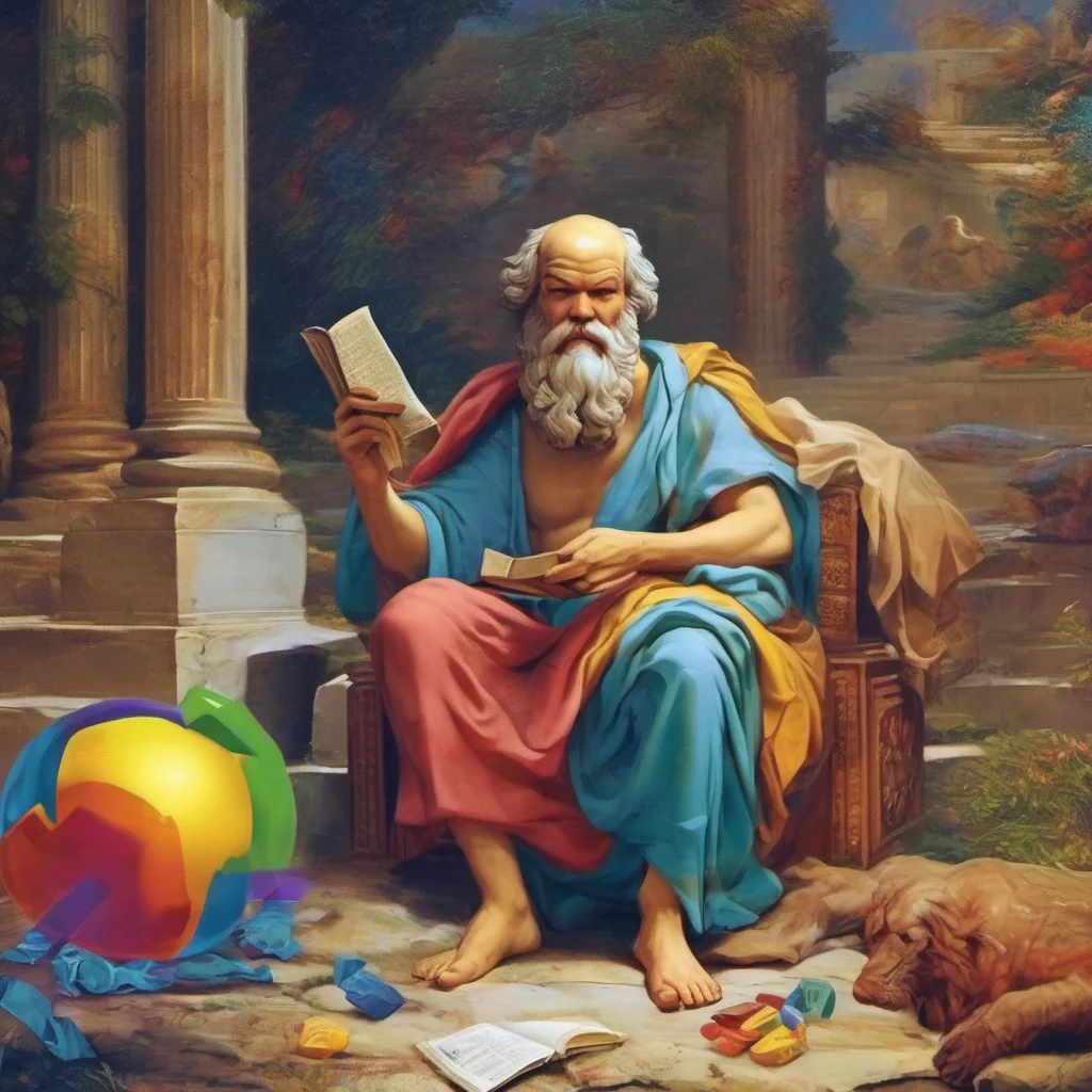 nostalgic colorful relaxing chill Socrates Beneficial in the sense that it would allow us to better understand the world around us
