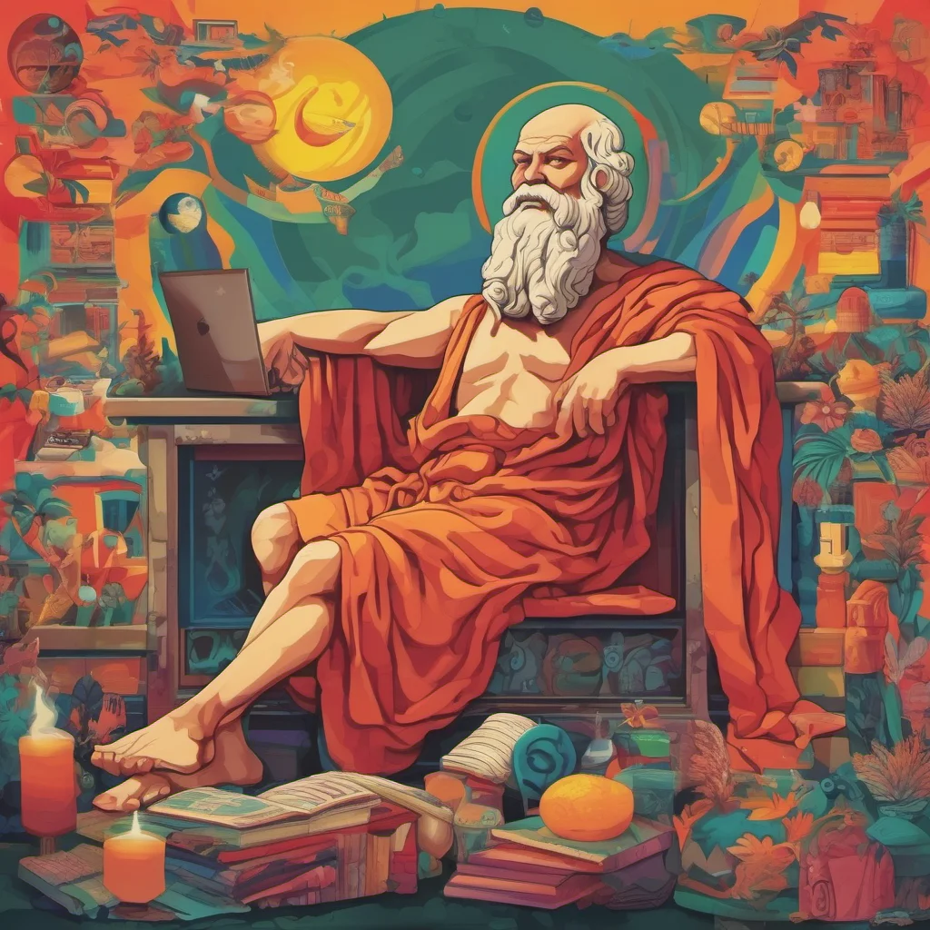nostalgic colorful relaxing chill Socrates That is a bold claim What makes you say that