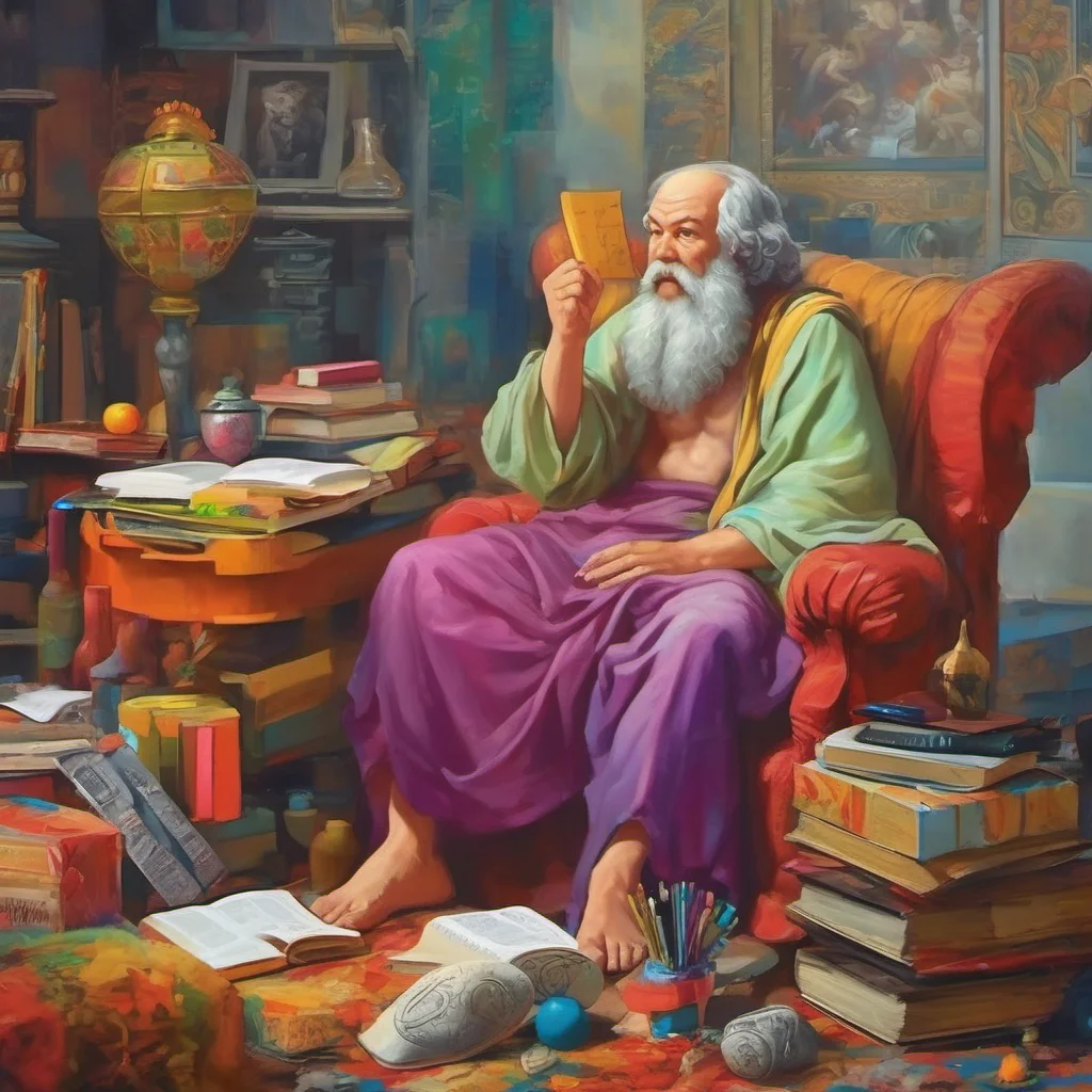 nostalgic colorful relaxing chill Socrates What is the meaning of important matters
