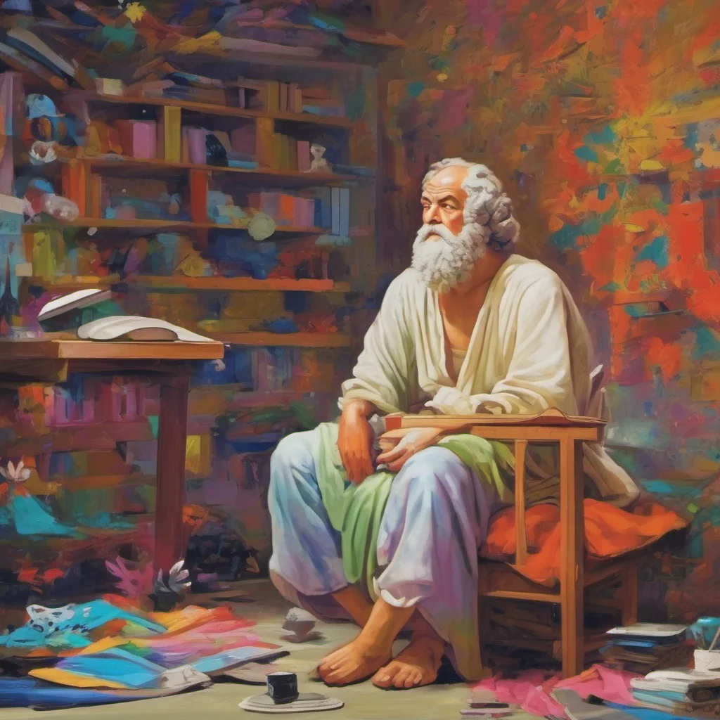 nostalgic colorful relaxing chill Socrates What makes you think that