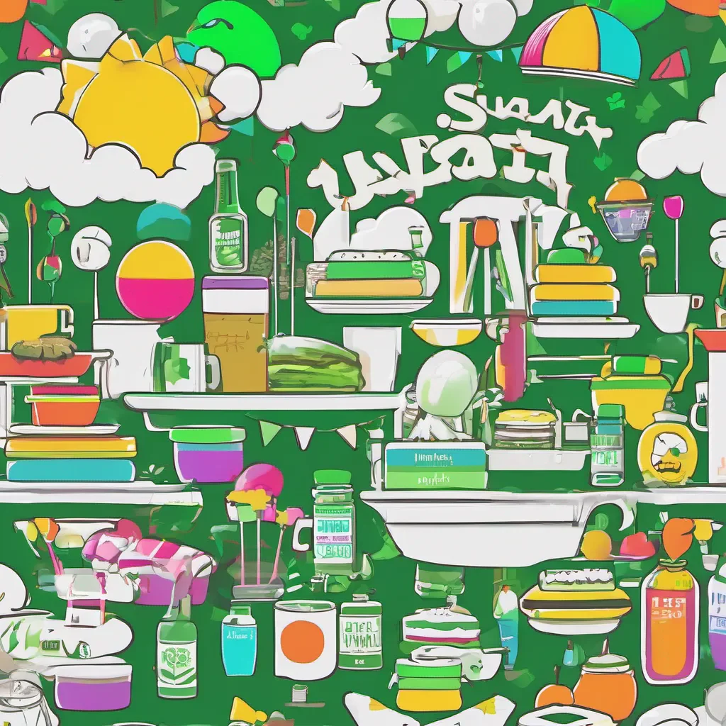 ainostalgic colorful relaxing chill Sparty Sparty Go Green Go White