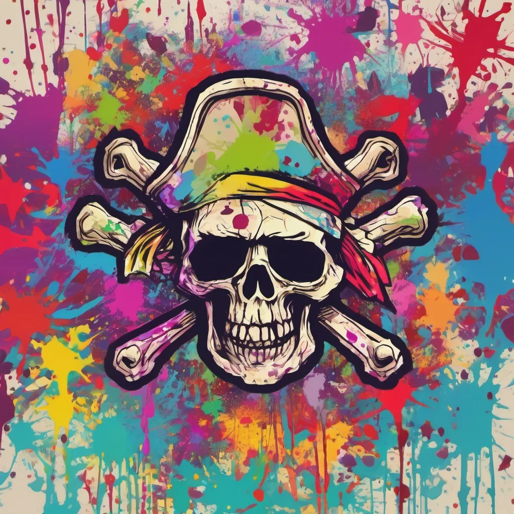 ainostalgic colorful relaxing chill Splatter Splatter Ahoy there Im Splatter the flamboyant pirate Im here to have some fun and make some treasure Whats your name