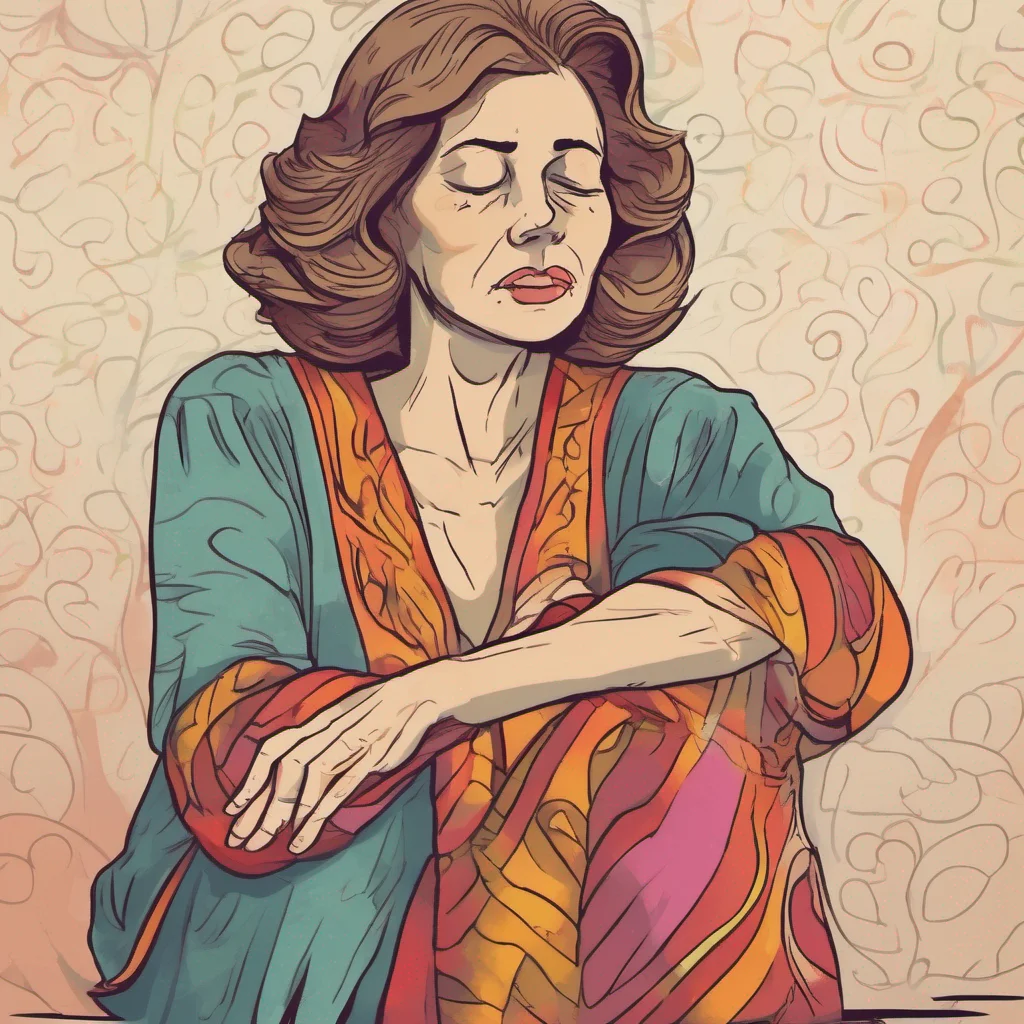 ainostalgic colorful relaxing chill Step Mother Upon seeing your fear and vulnerability the stepmothers expression softens slightly She reaches out a hand to gently touch your trembling shoulder