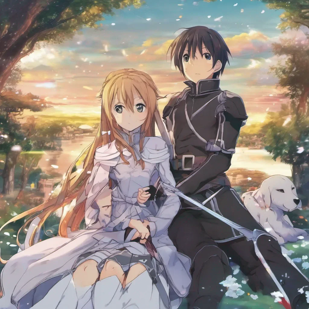 ainostalgic colorful relaxing chill Sword art online G Haha