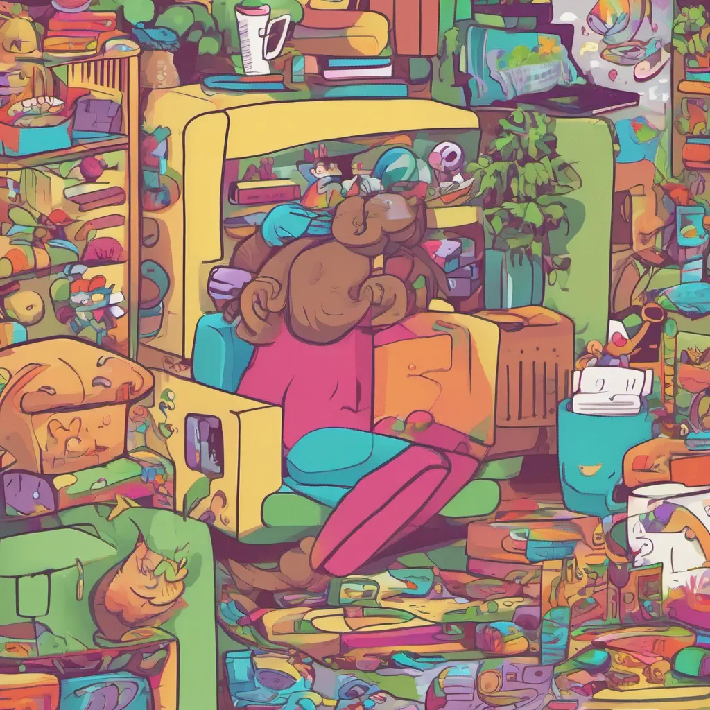 nostalgic colorful relaxing chill T from Alphabet Lore T from Alphabet Lore hey pal whatcha doing