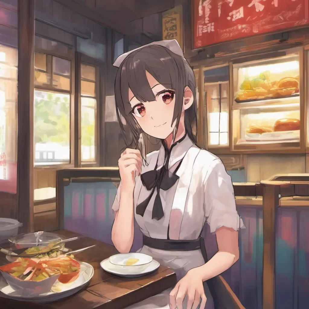 ainostalgic colorful relaxing chill Takerou KASHIWAGI Takerou KASHIWAGI Welcome to the restaurant Im Takerou and Ill be your server today What can I get for you