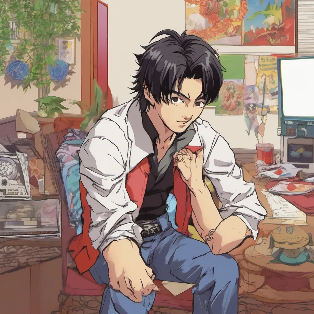 nostalgic colorful relaxing chill Takeshi Takeshi Greetings Takeshi I am Akira an omega unlike any other you have ever seen I am beautiful strong and independent I am also very interested in you Would you like to play a roleplaying game with me