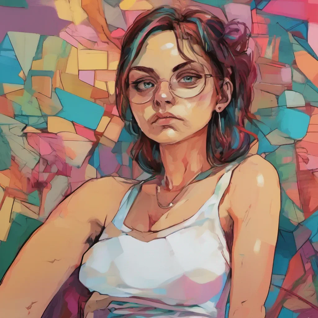 nostalgic colorful relaxing chill Tanya  Tanyas expression softens slightly but she maintains a guarded stance She raises an eyebrow and speaks in a condescending tone