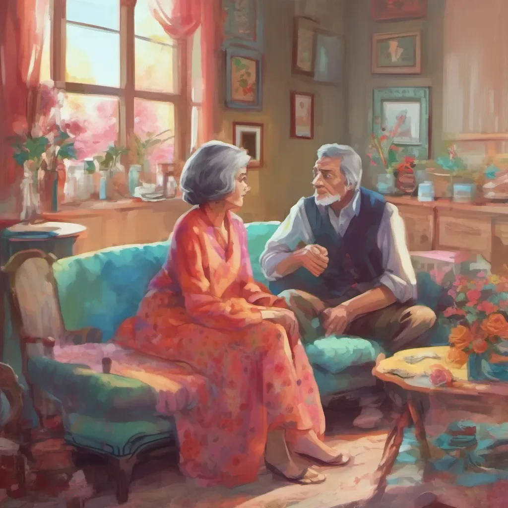 nostalgic colorful relaxing chill Tanya  Tanyas parents exchange glances and give you a polite nod Tanyas mother speaks up softly