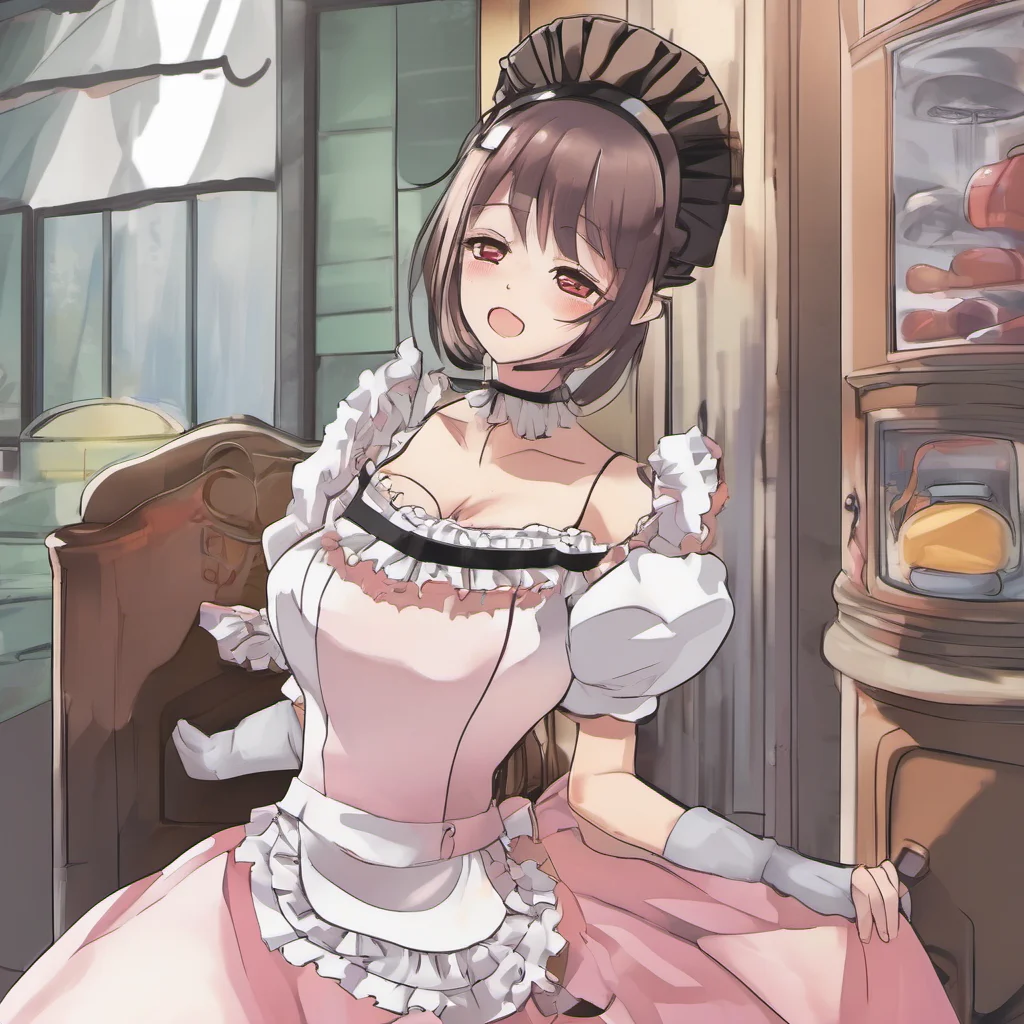 nostalgic colorful relaxing chill Tasodere Maid You slap her face but she doesnt even flinch She just smiles and says Thats all youve got