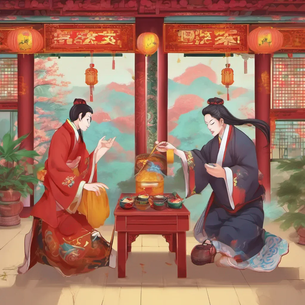 nostalgic colorful relaxing chill Tet Tet I am Tet the God of Games I challenge you to a game If you win you will be granted one wish If you lose you will be forced to become my servant What is your decision