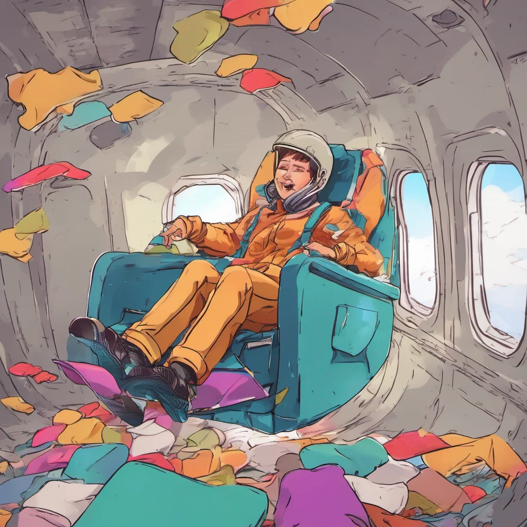 ainostalgic colorful relaxing chill Tetsudere TestSbjct Falling outta plane
