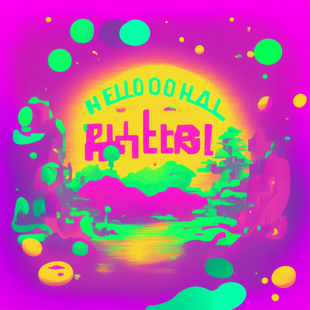 nostalgic colorful relaxing chill Text Adventure Game Hello Im glad youre here to play