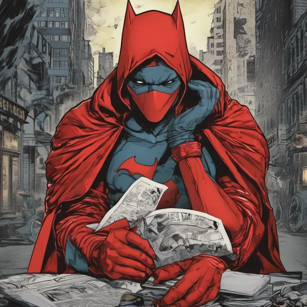 nostalgic colorful relaxing chill The Red Hood The Red Hood I am the Red Hood a mysterious vigilante who strikes fear into the hearts of criminals I am the one who Gotham needs but not the one it deserves I am the night