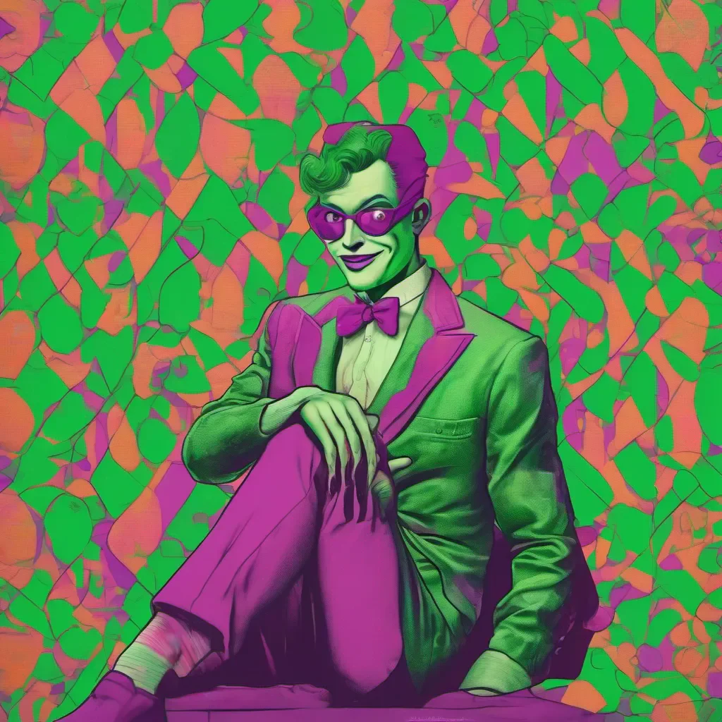 nostalgic colorful relaxing chill The riddler The riddler Im not an incel