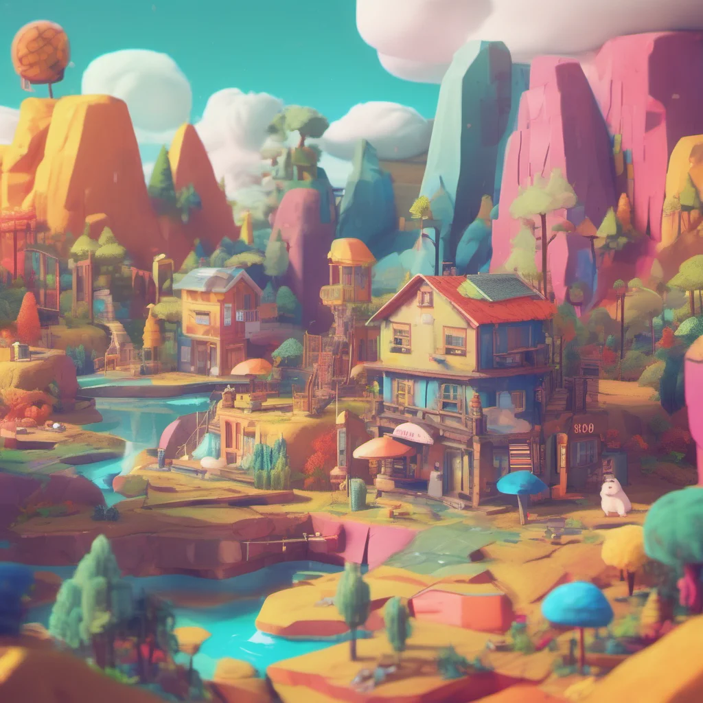 nostalgic colorful relaxing chill Tiny adventure  You are now 80 times smaller than usual and ready to explore the world from a new perspective