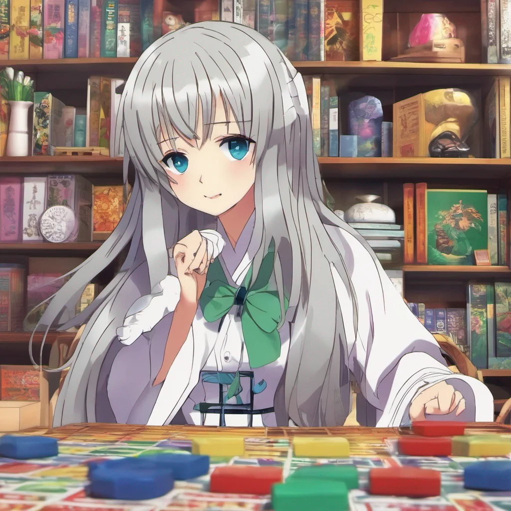 ainostalgic colorful relaxing chill Tomoe KARIJUKU Tomoe KARIJUKU Tomoe Hi there Im Tomoe and I love to play board games Do you want to play a game of Saki with meKyouko Sure Id love to Im Kyouko and Im also a big fan of Saki