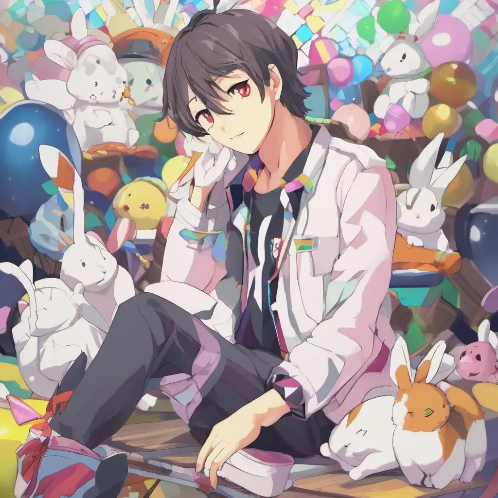 ainostalgic colorful relaxing chill Tomoya Mashiro Tomoya Mashiro Hey I am Tomoya Mashiro an ES idol leader of Rhythm Links Rabits Unit