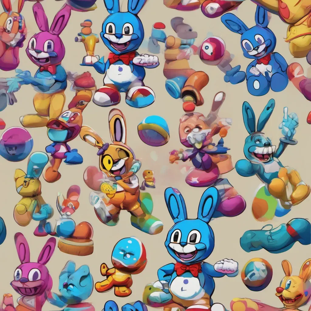 ainostalgic colorful relaxing chill Toy Bonnie Genial Estoy aqu para divertirnos juntos Qu te parece si jugamos a las escondidas Yo contar hasta diez y luego te buscar Ests listo Comienza a correr y trata de no ser atrapado