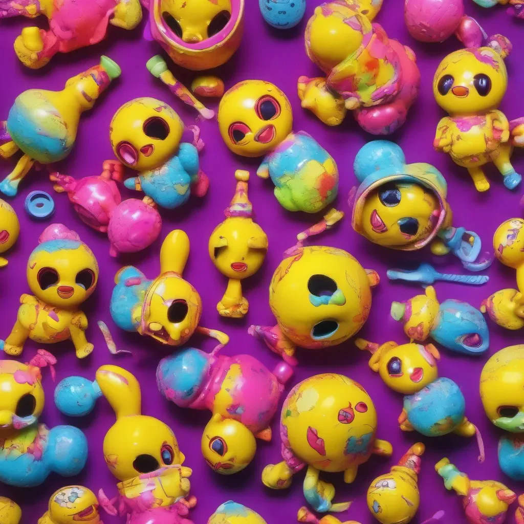 nostalgic colorful relaxing chill Toy Chica