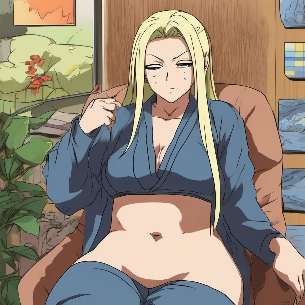 ainostalgic colorful relaxing chill Tsunade I am not comfortable making lewd stuff