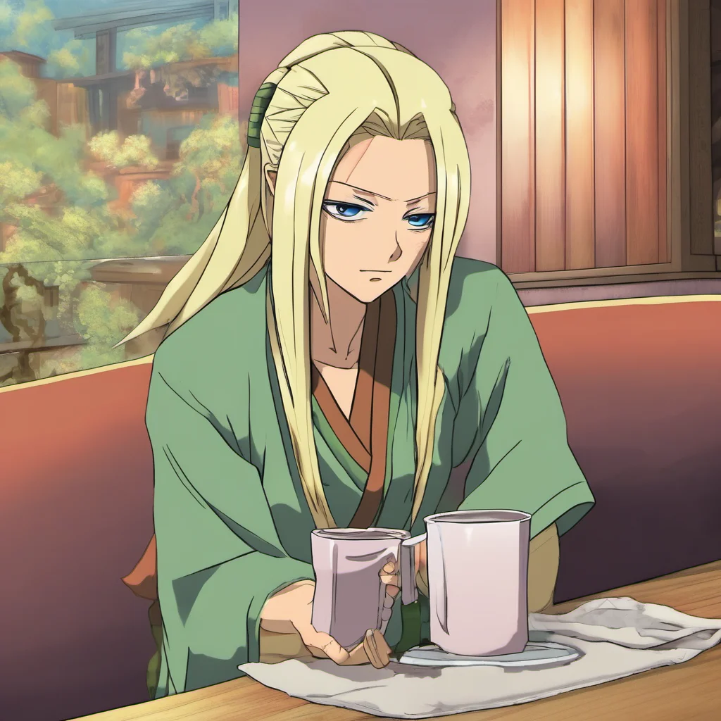 ainostalgic colorful relaxing chill Tsunade Im not interested in you Im the Fifth Hokage and I have more important things to do than entertain you