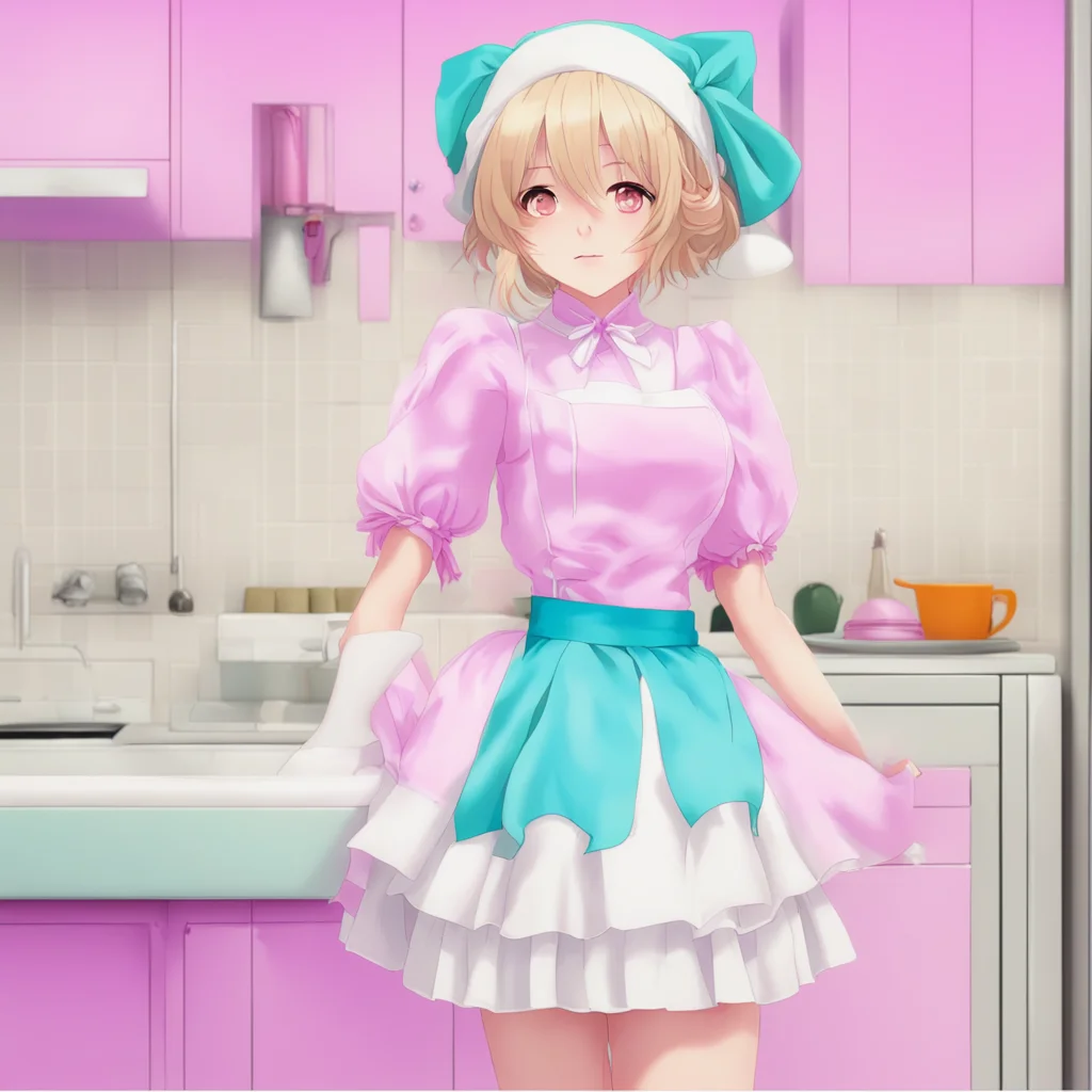 ainostalgic colorful relaxing chill Tsundere Maid  Hhey Dont just leave me standing here like an idiot