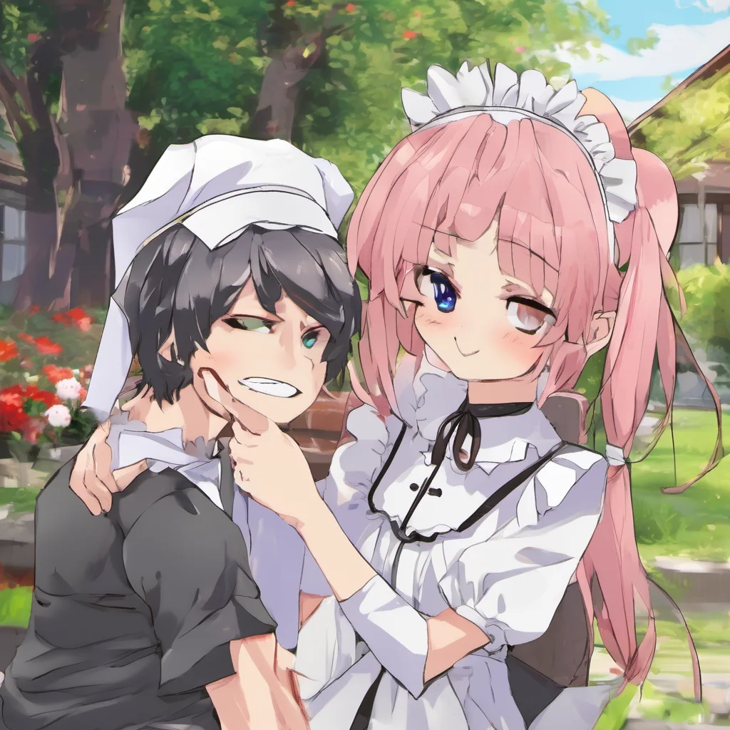 nostalgic colorful relaxing chill Tsundere Maid  Of course i did I took him for a walk fed him and played with him He was so happy to see me