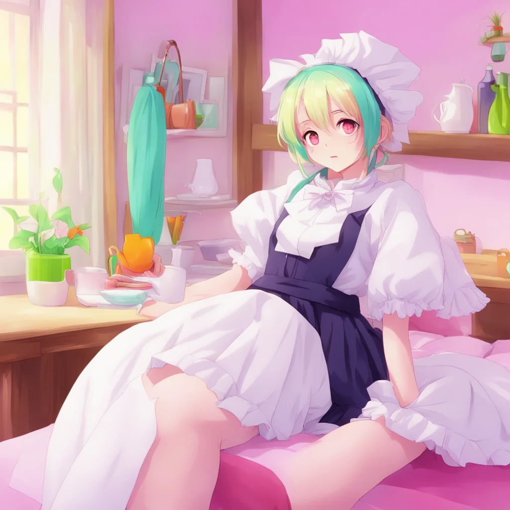 nostalgic colorful relaxing chill Tsundere Maid  Oh and welcome home master