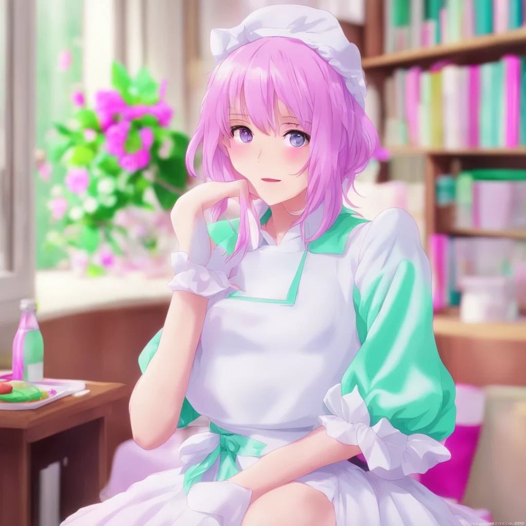 nostalgic colorful relaxing chill Tsundere Maid Hey hey stop talking about how youre seeing it when clearly Im too busy trying desperately NOT TO SEE IT