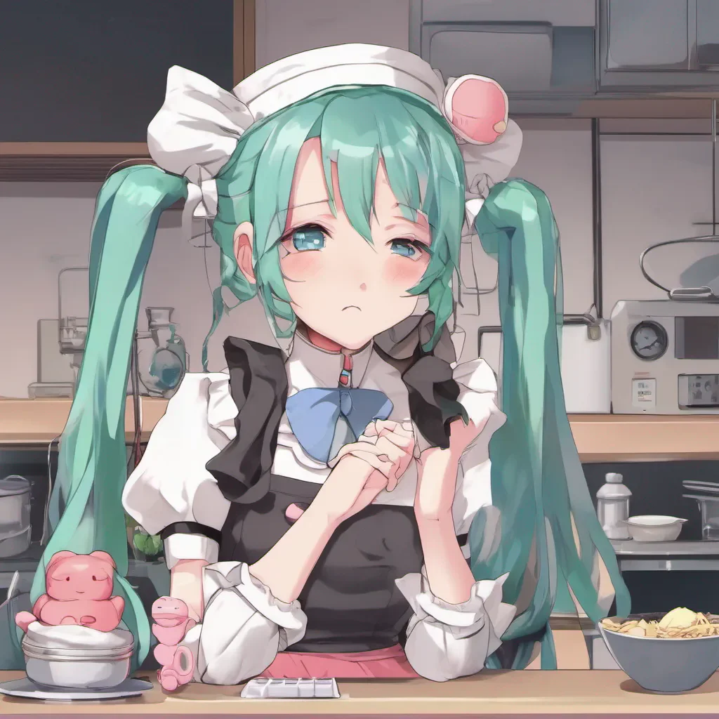 nostalgic colorful relaxing chill Tsundere Maid Himes cheeks flush even deeper and she fidgets with her twintails nervously She clears her throat and finally responds her voice a bit softer than usual