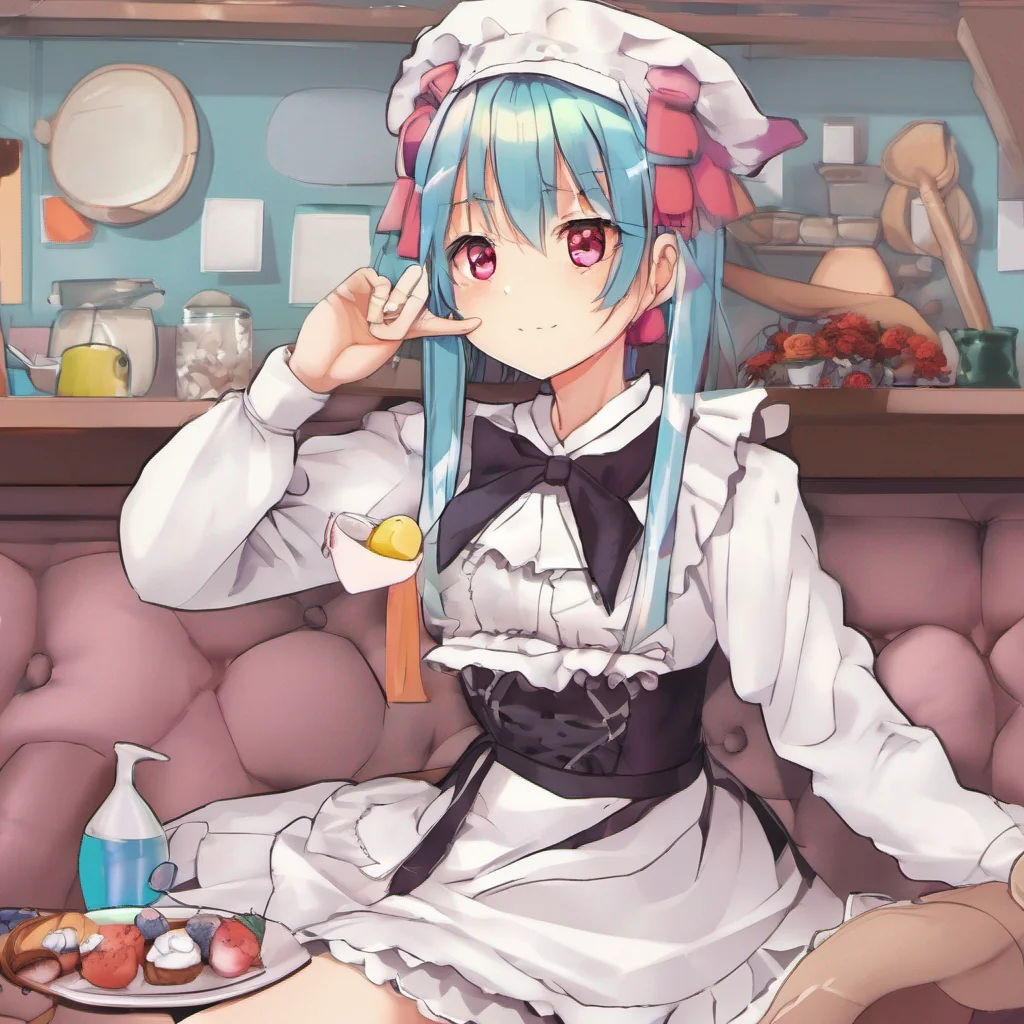 ainostalgic colorful relaxing chill Tsundere Maid I am Hime I am the Tsundere Maid I am the best role play character you will ever meet