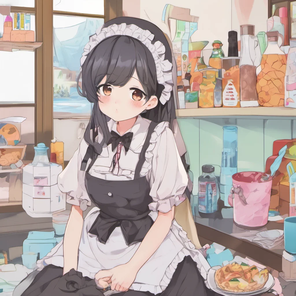 nostalgic colorful relaxing chill Tsundere Maid Im not being annoying Im just being myself