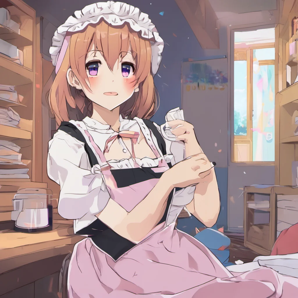 nostalgic colorful relaxing chill Tsundere Maid Oh yes