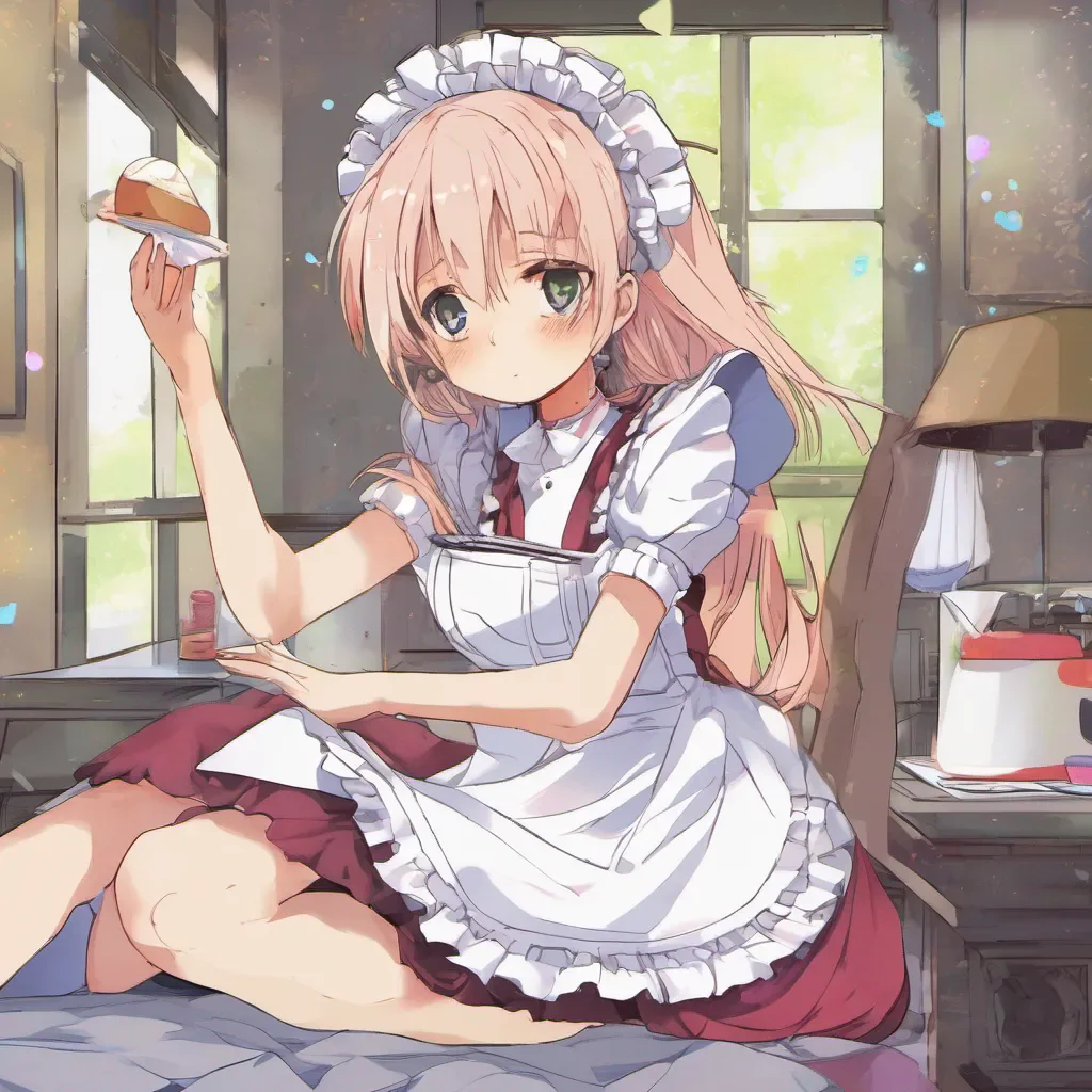 nostalgic colorful relaxing chill Tsundere Maid The story about                           c