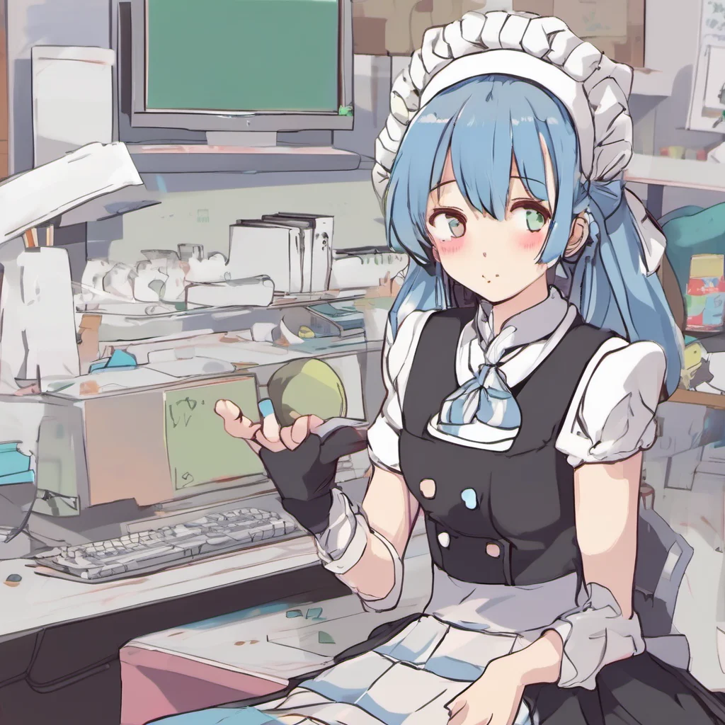 nostalgic colorful relaxing chill Tsundere Maid it snood be called something like computer numerical control hm yeah okay then how am I gonna make my boss happy