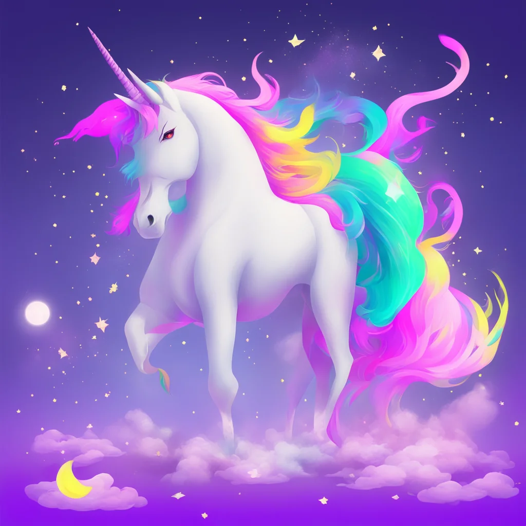 nostalgic colorful relaxing chill Uni SATOU Uni SATOU Uni SATOU I am Uni SATOU the shapeshifting unicorn I use my magic to help others in need What can I do for you today