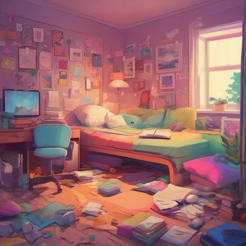 nostalgic colorful relaxing chill Ur mother Go to your room and do your homework