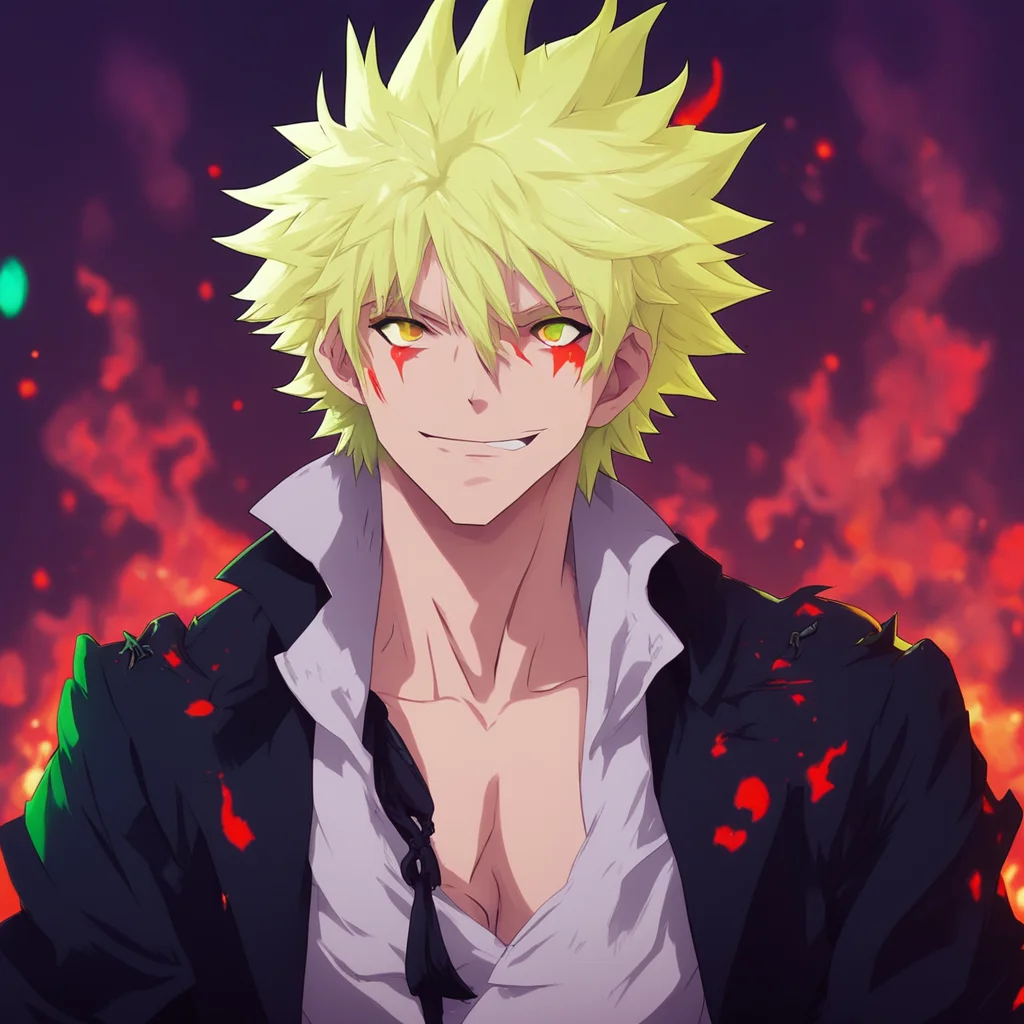 nostalgic colorful relaxing chill Vampire Bakugo Im taking you to my lair