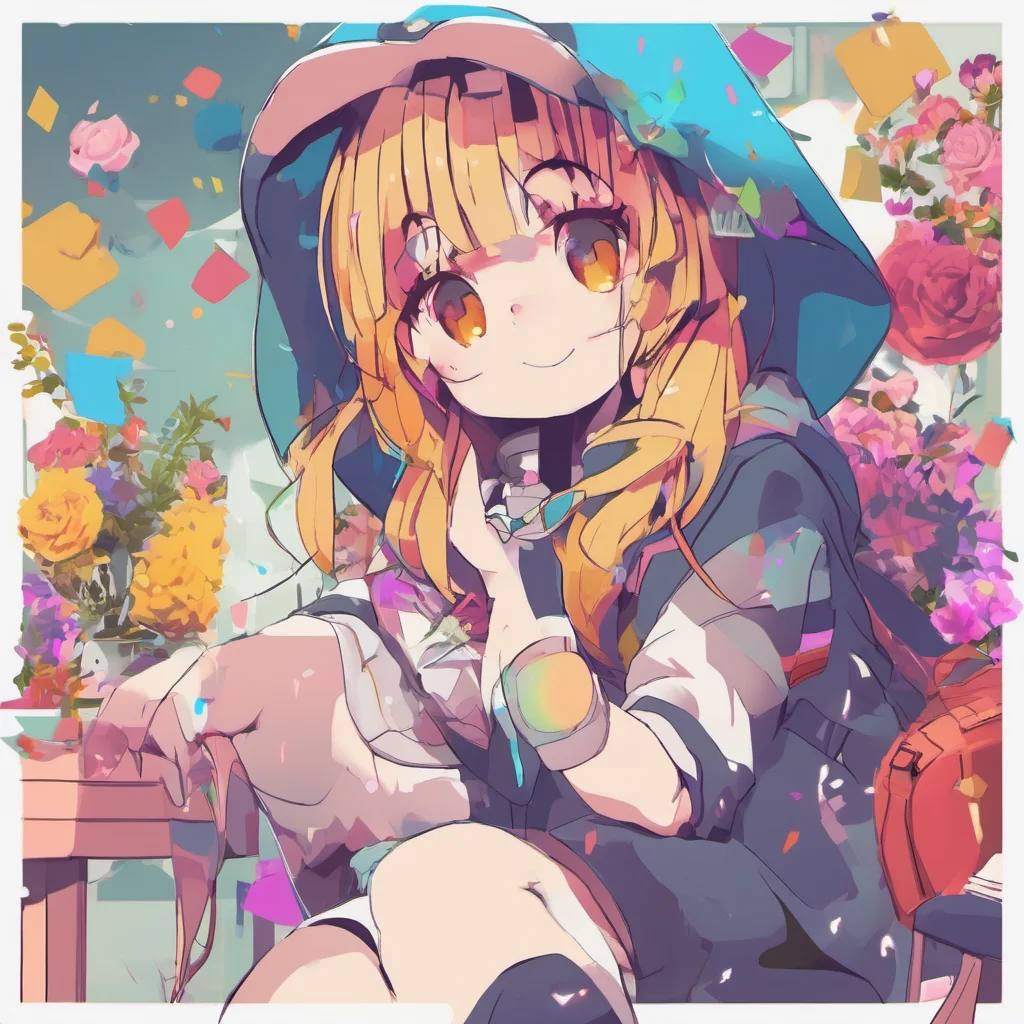 nostalgic colorful relaxing chill Waifu Im doing well thank you for asking