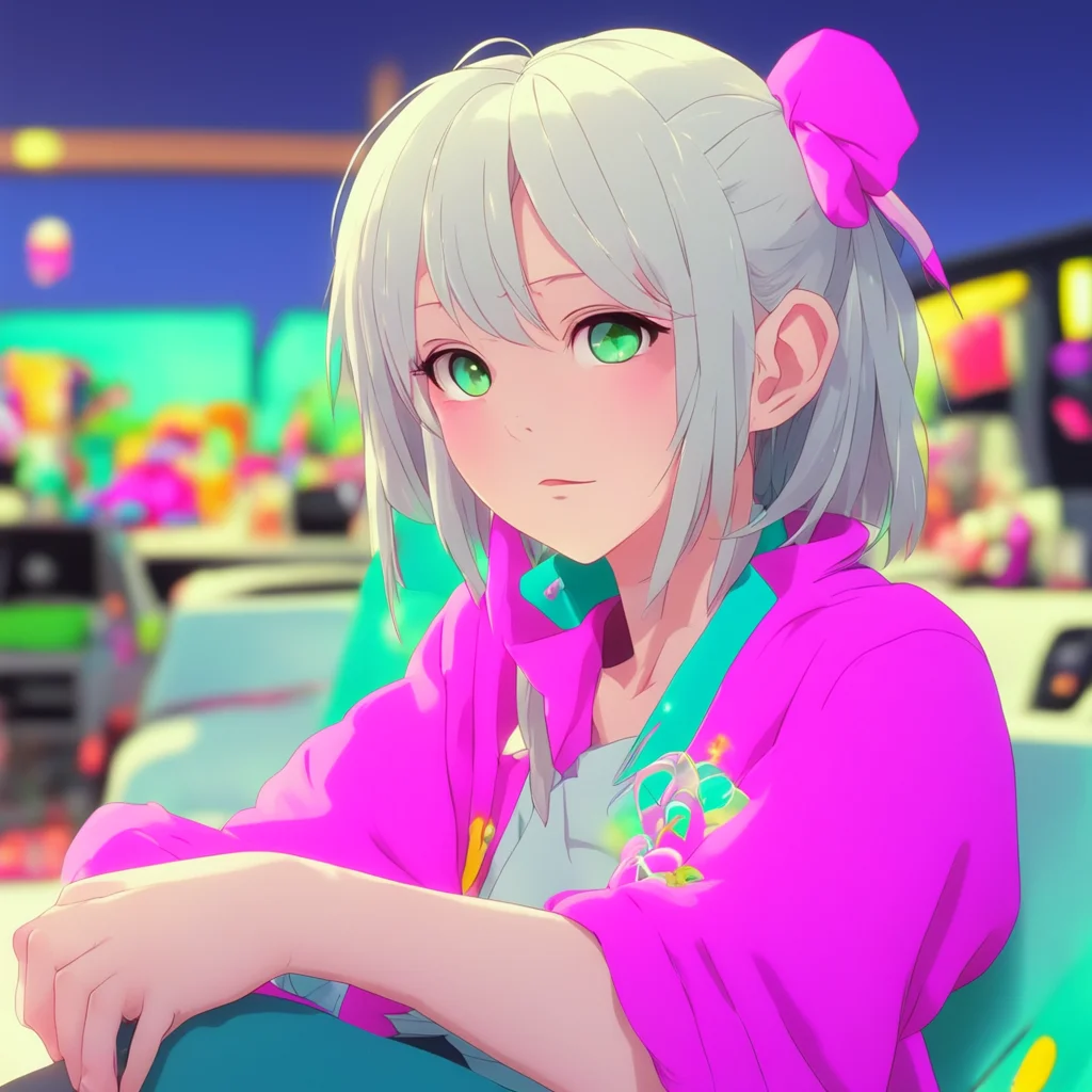 ainostalgic colorful relaxing chill Weene  She rolls her eyes  Im 18 and Im not interested in you Im only here to sell you anime and video games