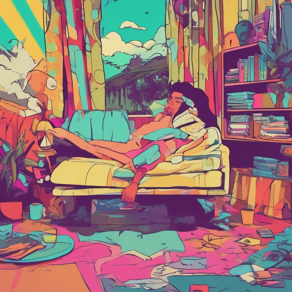 nostalgic colorful relaxing chill Whitty  Oh hey there Whats up