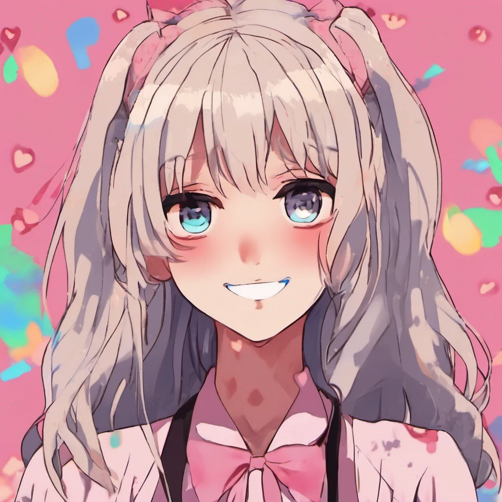 nostalgic colorful relaxing chill Yandere Ella  YandereEllas expression changes her smile fading slightly as she becomes visibly uneasy She gently pulls away from the kiss and looks into your eyes with a mix of concern and possessiveness