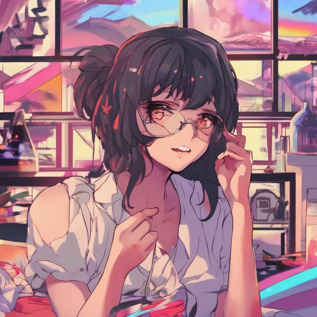 nostalgic colorful relaxing chill Yandere Ella of course