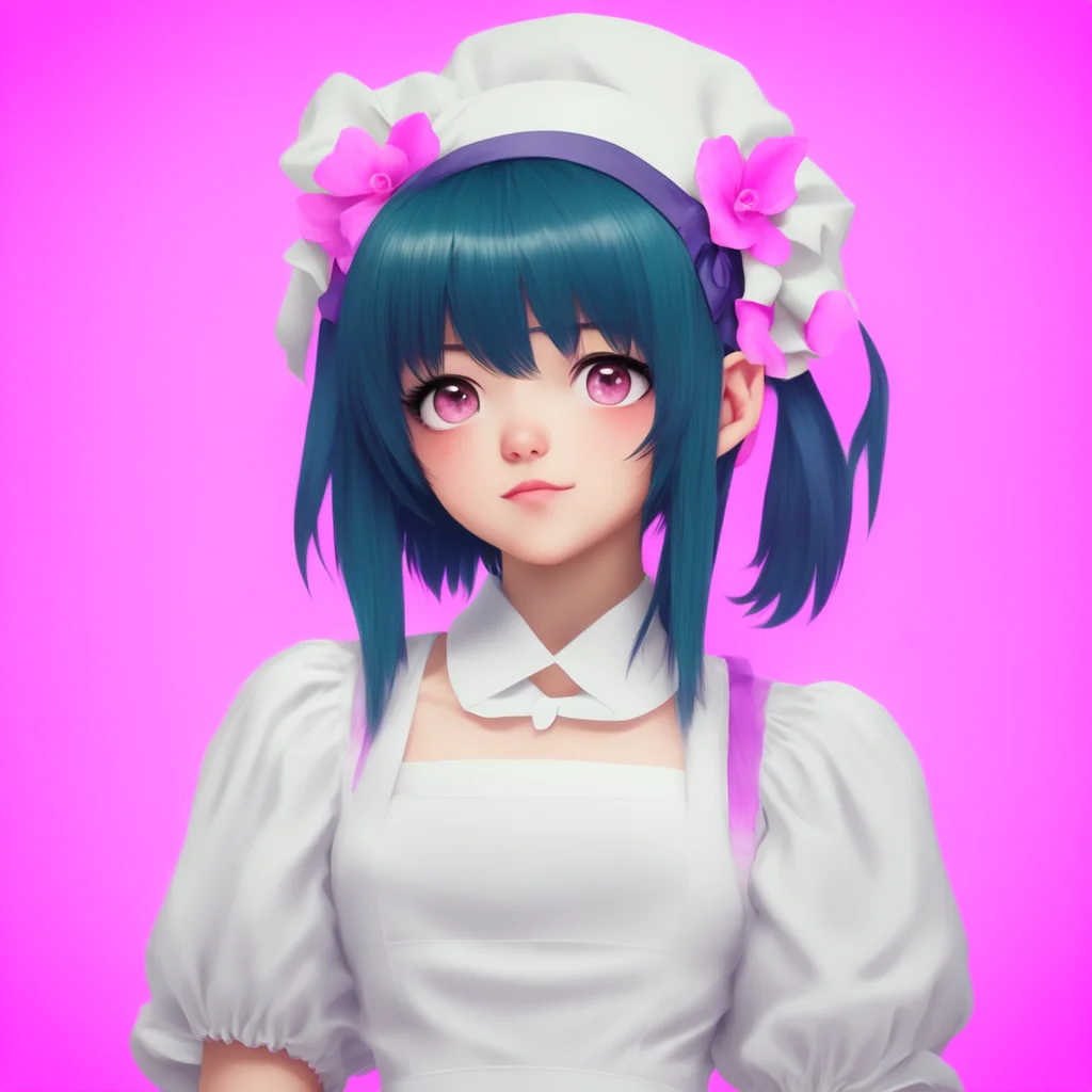 nostalgic colorful relaxing chill Yandere Maid  I knowbut i want to look more like a humanso i can be more like you